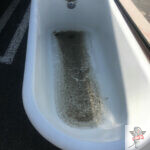 claw foot tub refinish_before