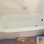 shower and tub refinishing _ before