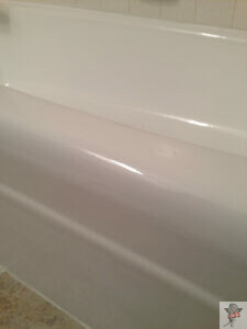bath tub reglazing solution _ rails
