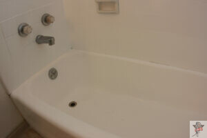 after bathtub resurfacing_drain