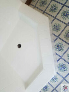 ceramic shower stall reglaze _ after