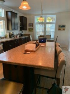 counter and island refinish