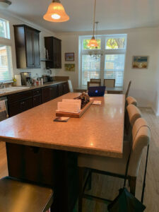 counter and island refinish