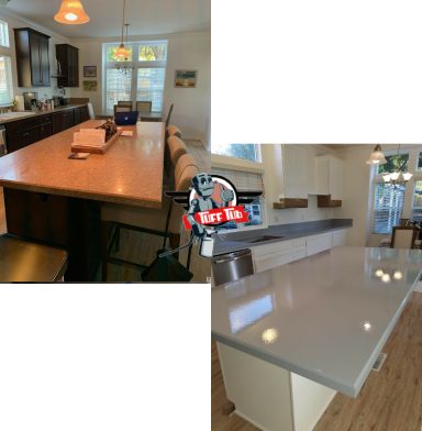 countertop refinishing oc beforea and after