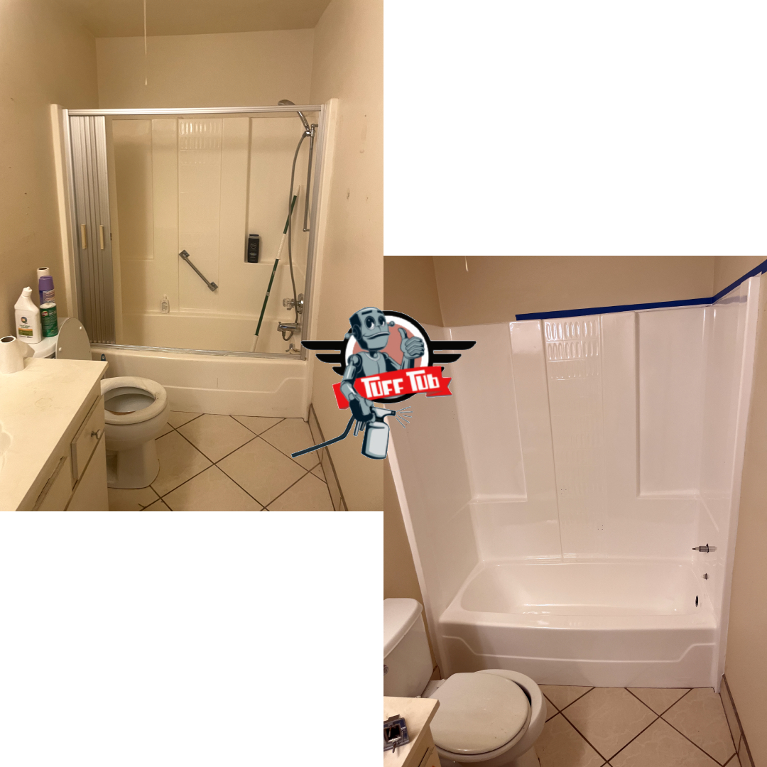 shower reglazing tuff tub refinishing oc